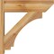 Ekena Millwork Imperial Slat Rough Sawn Outlooker, Western Red Cedar, 8"W x 28"D x 28"H OUT08X28X28IMP06RWR - alternate 2